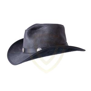 Sombreros de Vaquero de Cuero Unisex, Talla Ajustable, Personalizados, Casuales, para Exteriores, para las Cuatro Estaciones, ODM - Product Image 4