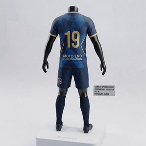 Vêtements de sport, uniformes de football personnalisés à vendre à bas prix, 100% polyester, nouveau modèle, dernières conceptions, uniformes de football - Product Image 6