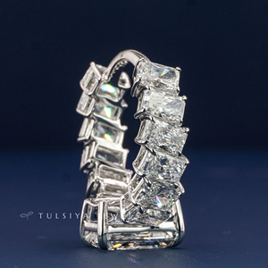 Bague en or véritable 14 carats avec diamant créé en laboratoire pour femme, bague de fiançailles solitaire classique, bijoux en diamant synthétique durable - Product Image 6