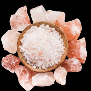 Sel rose grossier 100 % naturel biologique de l'Himalaya, Pakistan, comestible en vrac avec logo personnalisé, service OEM, sel rose foncé fin de l'Himalaya - Product Image 5