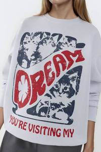 Personalized <b>Custom</b> DTG Women Hoodie OEM Polyester/Cotton Casual Graphic Print Long Sleeve Pullover Fashion Street Wear Clothing - Product Image 4