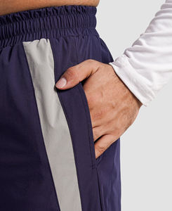 กางเกงจ็อกเกอร์ผู้ชายแบบสวมใส่สบายสำหรับฤดูใบไม้ร่วง มีเชือกผูกเอว ทรงลำลอง เอวสูง รับผลิตตามแบบ (OEM) ขายส่ง - Product Image 5