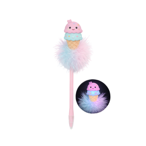 ไอศกรีมแท่งนิชเชอร์ยอดนิยม ลูกอมหวาน อมยิ้ม ของขวัญ ของชำร่วยสำหรับงานปาร์ตี้ สำนักงาน ปากกาเจลพลาสติกเรืองแสง ของแปลกใหม่ รับผลิตแบบ OEM/ODM - Product Image 3