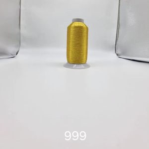 Fil de Nylon Zari Métallique Argenté Polyvalent 999 Deniers 110D SHREE VIDHATA JARI pour Broderie, Industrie Textile, Tissage Manuel - Product Image 2