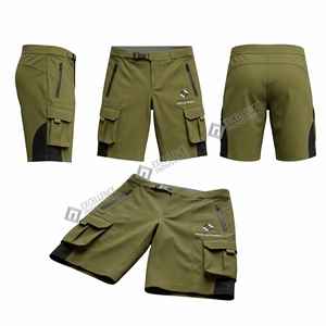 Pantalones Cortos de Ciclismo MTB para Hombre, Acolchados, Transpirables, de Secado Rápido, Elásticos, para Ciclismo de Montaña, Deportes al Aire Libre - Product Image 6