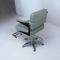 [ECCLIM] JACOB 200 EC-006 Mobilier de salon commercial en acier inoxydable, fauteuil de barbier moderne et unité de lavage de cheveux, nouvelle arrivée