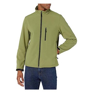 Veste Softshell imperméable et coupe-vent pour homme, vêtement décontracté pour l'extérieur, vente en gros - Product Image 6