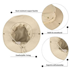 Sombrero Boonie para Protección Solar al Aire Libre – Cordón Ajustable para la Barbilla - Product Image 4