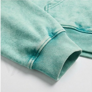 High Street Style Winter Men Hooded Acid <b>Wash</b> Tracksuit Custom Regular Fit Screen Printing Sportswear Activewear - Product Image 6