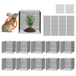 Confezione da 10 Reti da Giardino 3,6x3,6m, Protezione per Piante e Fiori da Esterno, Rete Metallica per Polli, Gabbie per Piante - Product Image 1