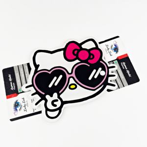 New Arrival <b>Hello</b> <b>Kitty</b> Face Lash Tiles Heart Shape Butterfly Acrylic Waterproof Private Label Eyelash Extension Tools - Product Image 4