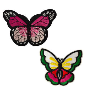 Custom Logo Brand <b>Iron</b>-<b>on</b> Sew-<b>On</b> Colorful Chenille Patches 3D Full Embroidered Patch for Twill Fabric Custom Patches Clothing - Product Image 5