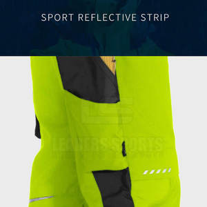 Pantalon de sécurité en tissu extensible, design flexible pour les travailleurs de la construction et des usines, pantalon de travail utilitaire cargo de sécurité - Product Image 6