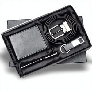 Chrome <b>Wallet</b> Gift Set S-137 Premium Corporate Gift Combo Stylish <b>Metal</b> <b>Wallet</b> Elegant Business Gifting Option for Professionals - Product Image 1