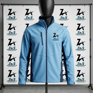Customized Embroidery Canvas Lacrosse <b>Jacket</b> <b>Chore</b> Work <b>Jacket</b> With Front Button Closure Outerwear <b>Men's</b> Lacrosse <b>Jacket</b> - Product Image 1