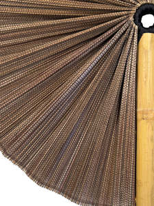 Ventilateur mural en bambou naturel, ventilateur décoratif en bambou fait à la main, décoration murale écologique pour la maison, l'hôtel, la station balnéaire - Product Image 6