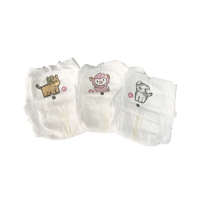EM ODM Breathable Soft Cotton Absorption Sleepy Nappy Pant Best Top A Grade Top Quality Disposable Diaper Baby Diaper O
