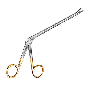 JACKBILLY Rongeur manuel en acier inoxydable de 8 pouces, haute qualité, pour disque intervertébral, angle de 45 degrés, tige de morsure 2 x 10 mm - Product Image 1