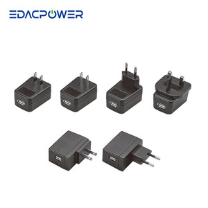 9V 4.5W 0.5A MAX. IEC60601 & 2xMOPP EU/US/UK EM1005CYZT Wall Mount Adaptor AC/DC Power <b>Adapters</b> for Medical Use - Product Image 2