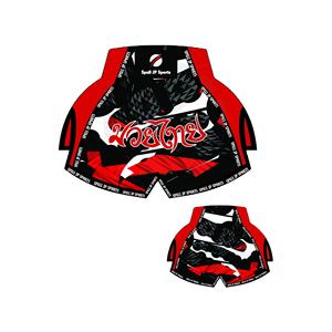 กางเกงมวยไทย OEM ODM แบบสั่งทำพิเศษ คุณภาพสูง พิมพ์ลายแบบ Sublimation สำหรับฝึกซ้อมมวยไทย - Product Image 1