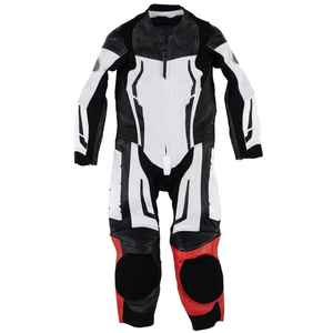 Combinaison de moto pour homme sur mesure, nouveau design, en cuir véritable, tendance, à prix bas. - Product Image 1