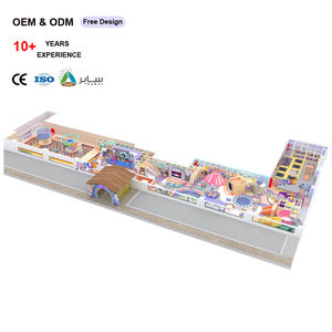 Aire de jeux souple commerciale pour enfants avec toboggan, jeu Mario, parcours ninja <span class=keywords><strong>et</strong></span> trampoline pour centre commercial <span class=keywords><strong>et</strong></span> FEC - Product Image 1