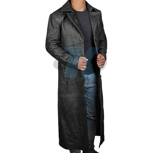 Manteau en cuir de qualité supérieure pour homme, mode hiver, aspect cuir véritable, coupe confortable, durable, élégant, vêtement d'extérieur pour tous les jours - Product Image 5