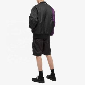 Nouveau blouson aviateur décontracté personnalisé grande taille avec fermetures à glissière veste légère pour hommes femmes - Product Image 6