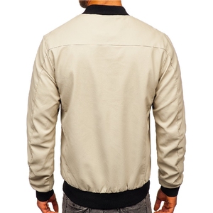 Chaqueta Bomber de Estilo Clásico para Hombre, Cómoda, Ligera, con Cierre, a la Moda, Informal, Estilo Urbano - Product Image 2