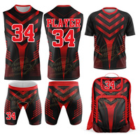 Vente en gros de maillots de sport respirants de haute qualité, fabricant d'uniformes 7v7, vêtements de sport et d'équipe personnalisés