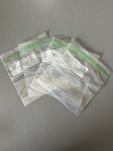 Double Zipper Reclosable LDPE <b>Packaging</b> <b>Bags</b> for Chemical Aerosol & Petrol Use Gravure Printed Clear Resealable - Product Image 2