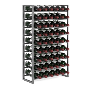 ที่วางขวดไวน์โลหะดีไซน์ทันสมัยสำหรับขวดเดียว - Product Image 1