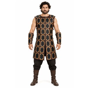 Armadura de Pecho de Cuero Medieval, Armadura de Guerrero Vikingo, LARP, Cuiras, Caballero, Renacimiento, Cosplay, Disfraz de Reenactación, Chaleco de Armadura Remachado - Product Image 1