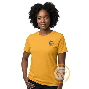 เสื้อผ้าสตรี GREEK TREASURES Sigma Gamma Rho สำหรับชมรมนักศึกษาหญิง ผลิตภัณฑ์รักษ์โลก ระบายอากาศได้ดี แห้งเร็ว ไม่ยับ ไม่หดตัว เหมาะสำหรับฤดูร้อน - Product Image 4