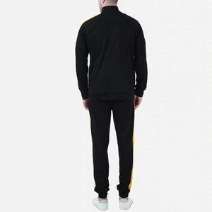 Men’s Wholesale Polyester Tracksuit Set <b>Zip</b> Up Hooded <b>Joggers</b> Printed Hip Hop Breathable Streetwear OEM - Product Image 3
