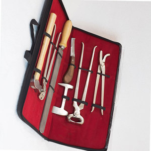 Fournisseur de kits de ferrage de haute qualité, outils professionnels pour l'entretien des sabots de chevaux, ensemble d'équipement en acier de qualité supérieure - Product Image 3