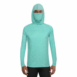 Sweat à capuche de pêche OEM avec tissu premium, séchage rapide, protection UPF 50, options de personnalisation pour les équipes - Product Image 5