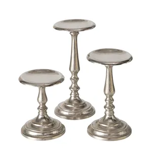 Premium Decorative Iron <b>Candle</b> Holder with Timeless Designer CraftsmanshipStainless Steel <b>Candle</b> Stand Set of 3 Durable Home - Product Image 1
