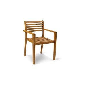 Fauteuil de jardin en teck fabriqué en Indonésie - Product Image 1