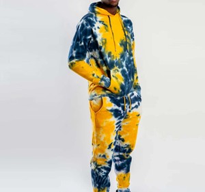 Chándal Tie Dye para Hombre de Material Duradero, Precio al por Mayor, Logotipo/Colores Personalizados, Chándal Tie Dye Antiarrugas para Hombre con Calidad Premium - Product Image 6