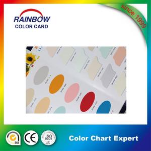 การ์ดสีมาตรฐานแห่งชาติ ออกแบบโลโก้ตามสั่ง แผนภูมิสี โบรชัวร์ กระดาษอาร์ต เคลือบฟิล์ม พิมพ์ออฟเซ็ต - Product Image 2