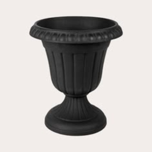 Classic Chrome Plated Metal <b>Vase</b> with <b>Square</b> Base for Indoor Home Decor Artificial Flower Arrangement Vintage Style - Product Image 3