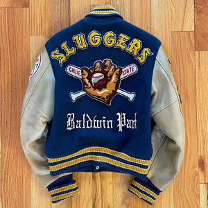 Chaqueta de Invierno Personalizada para Hombre, Estilo Universitario, de Lona con % Lana, Impermeable, Resistente al Viento, Transpirable y Ligera - Product Image 2