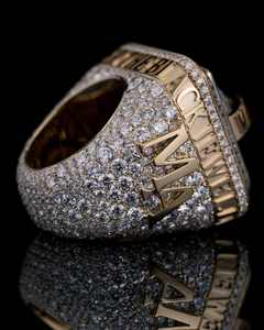 Hip Hop Fine Jewelry <b>Rings</b> Gold Iced Out VVS Moissanite Diamond Silver 10K 14K Plated <b>Men</b> CLASSIC 925 Sterling Silver <b>Ring</b> - Product Image 3