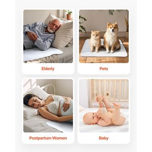 แผ่นรองแบบใช้แล้วทิ้งขนาด34 "X 36" แผ่นรองใต้ที่นอน/โซฟา10แพ็ค - Product Image 6