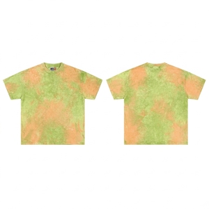 Camiseta de Hombre con Lavado Ácido Personalizado al por Mayor, Estilo Oversize Holgado, Algodón Pesado, Moda Urbana de Tendencia - Product Image 3