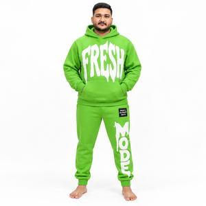 Custom UNISEX Fleece Hoodie <b>Jogger</b> Set <b>Oversized</b> Pullover Sweatshirt Casual Tracksuit Winter Sports Wear OEM - Product Image 1