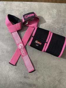 Correas de Levantamiento de Pesas en Forma de 8 y Combinación de Compresión para Muñecas con Neopreno y Elástico, Ligeras y Ajustables para Cross Training - Product Image 3