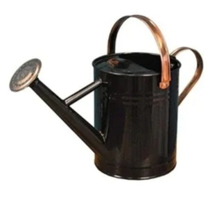 Attractive Design Black Finished Hand Engraved Decorative <b>Garden</b> Used Home <b>Garden</b> Use Unique Style Classic Iron Water Can - Product Image 1