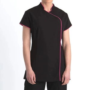 Offre Spéciale – Uniformes d'été respirants pour salons de beauté féminins, personnalisables avec logo, tuniques de spa pour esthéticiennes, uniformes d'hôtel, vêtements de travail - Product Image 3